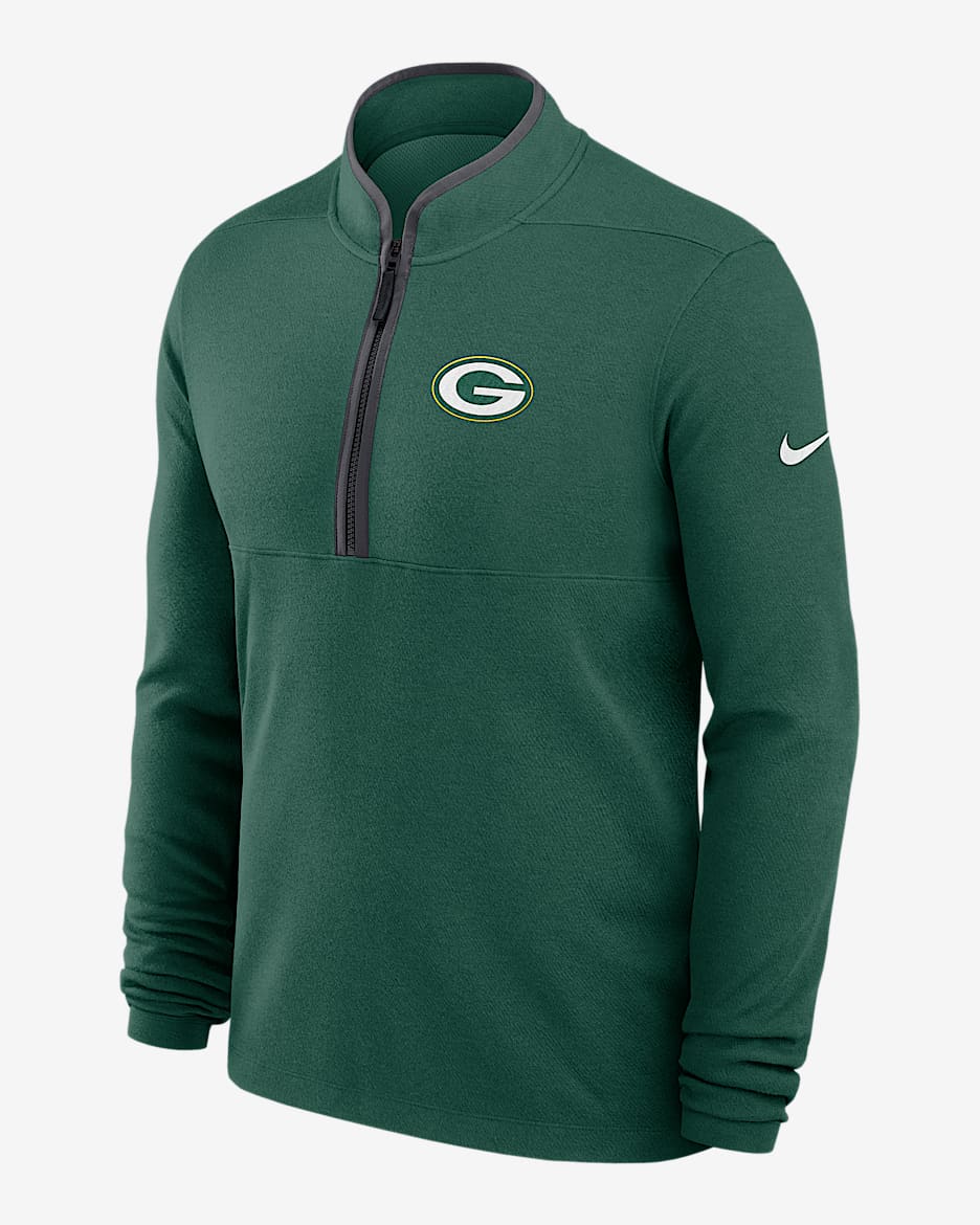 Green Bay Packers Logo Victory Men's Nike Dri-FIT NFL 1/2
